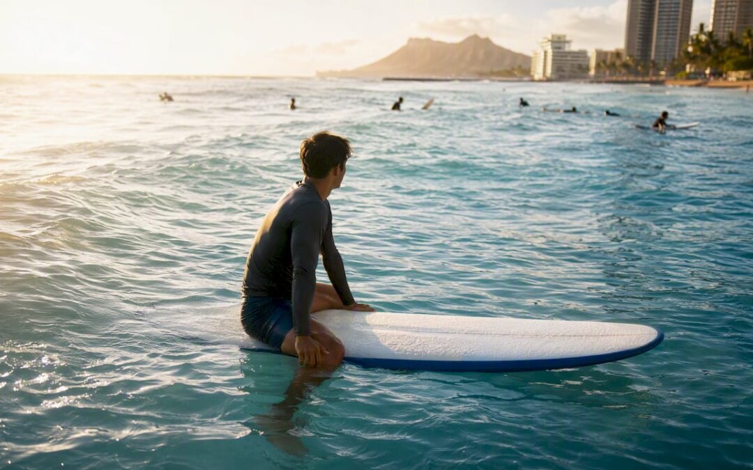 Surf Etiquette for Waikiki Lessons: A Beginner’s Lineup Guide