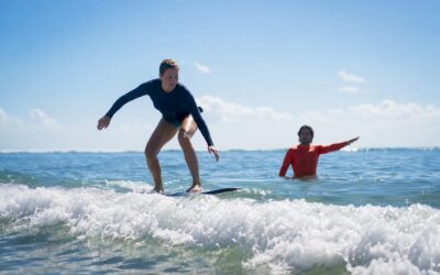 Book North Shore Surf Lessons in May to September for Beginners