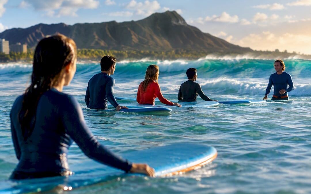 3–6 Students: What North Shore Surf Class Size Means for Beginners
