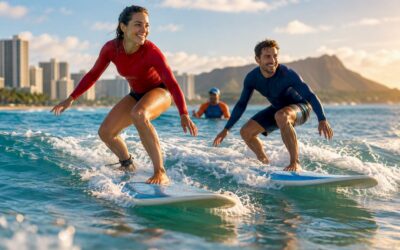 Waikiki Couples Surf Lessons: Hans Hedemann Private Sessions from $180