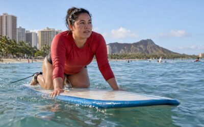 Paddle Waikiki Before 9:00 AM to Beat Surf Crowds, for Beginners