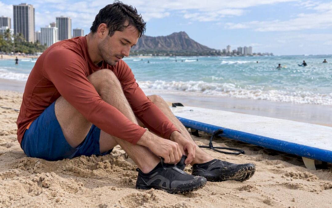 Waikiki Surf Lesson Footwear: Check Reef Rules Before You Pack